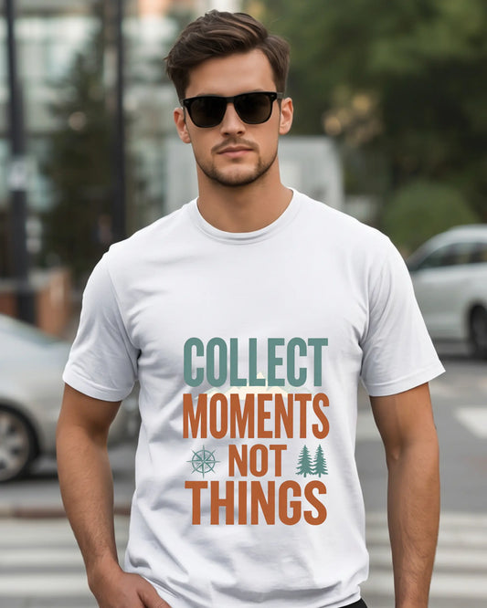 Collect Moments Graphic T-Shirt - Cotton Stretch Tee