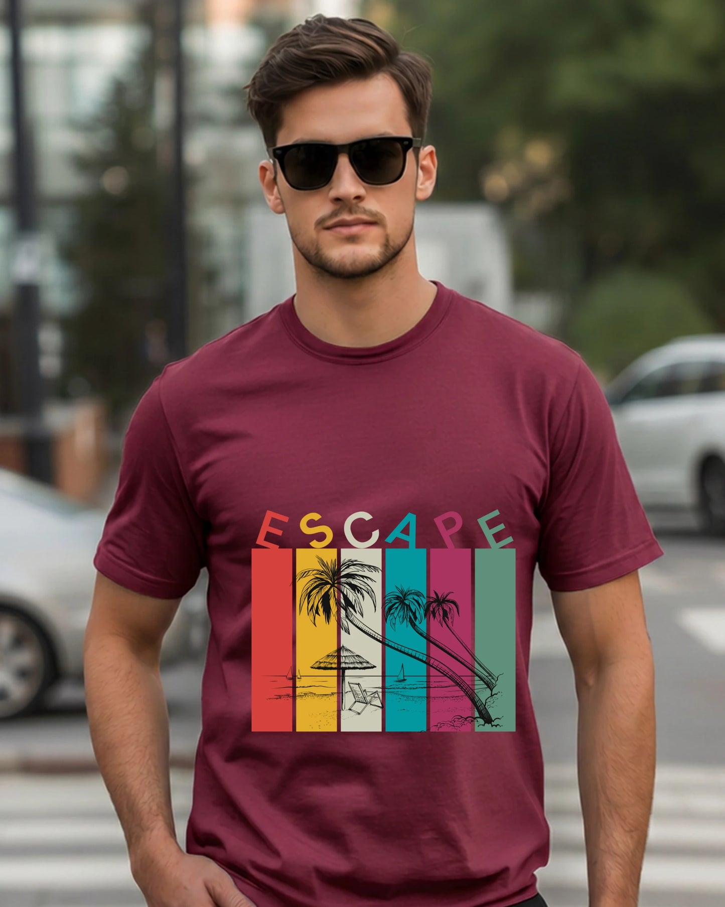 The Escape Luxury Graphic Supima Tee