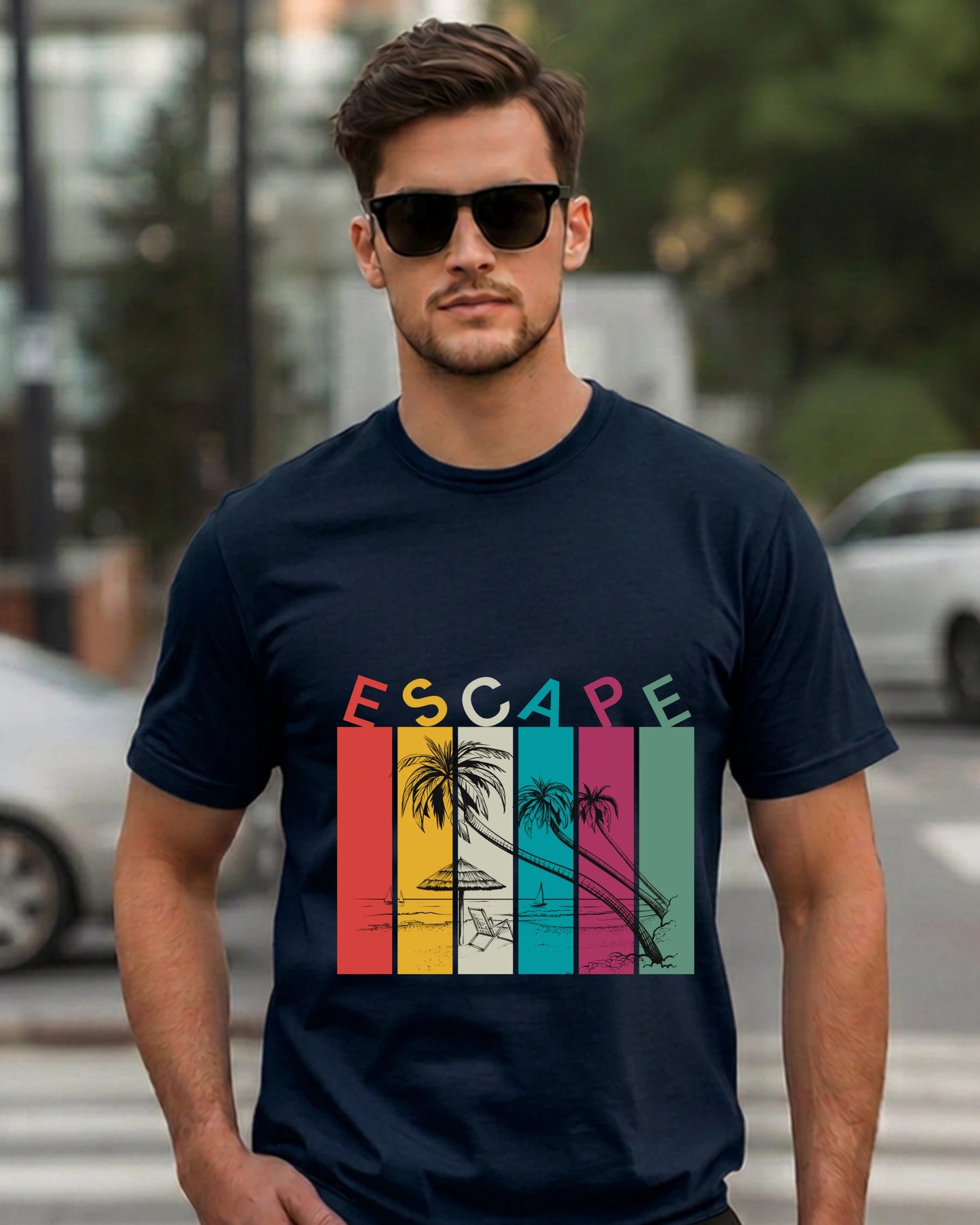 The Escape Luxury Graphic Supima Tee