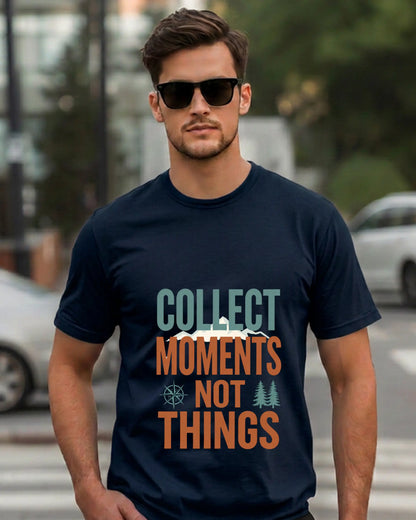 Collect Moments Graphic T-Shirt - Cotton Stretch Tee