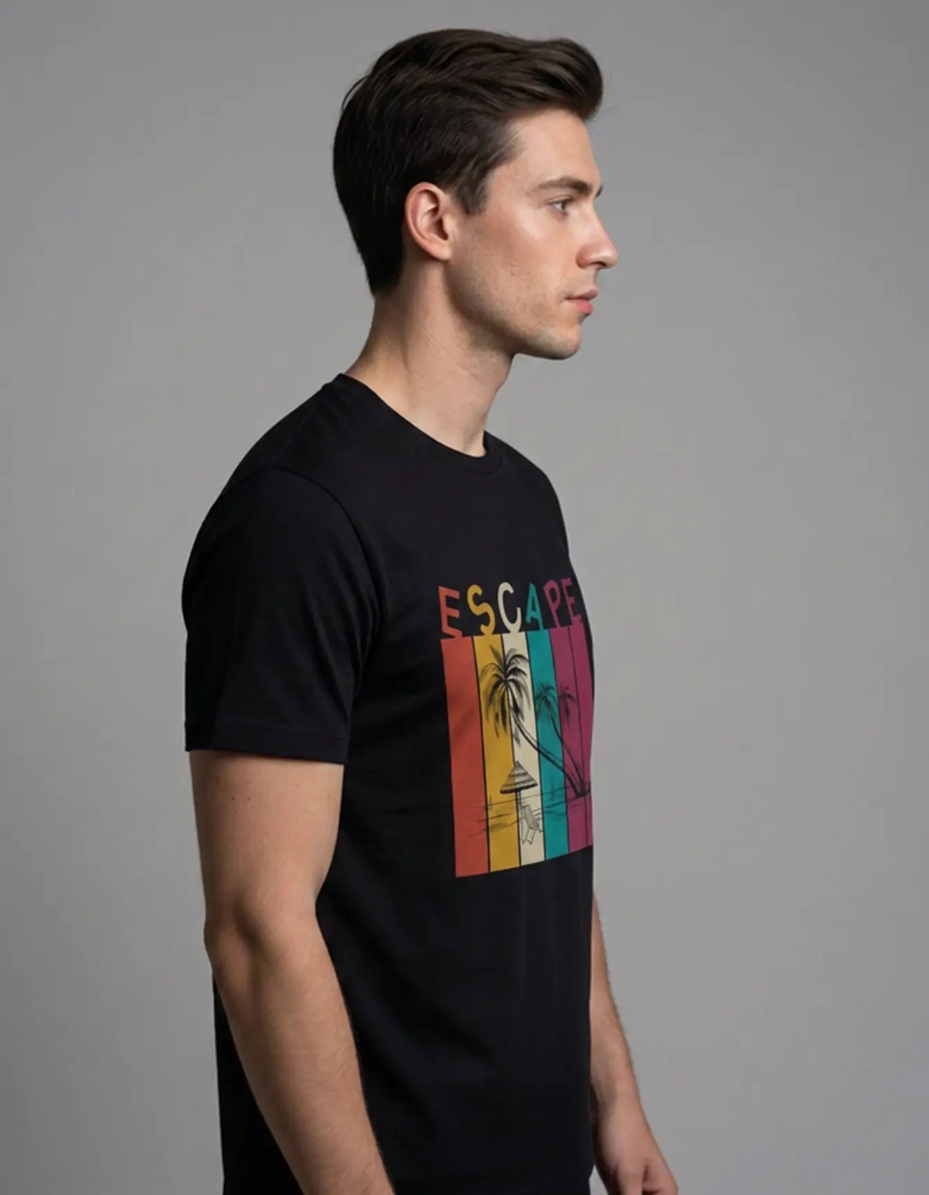 Escape Black T-Shirt