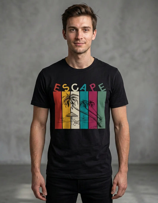 Escape Black T-Shirt